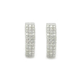 Hoop Earrings - White Carat - USA & Canada